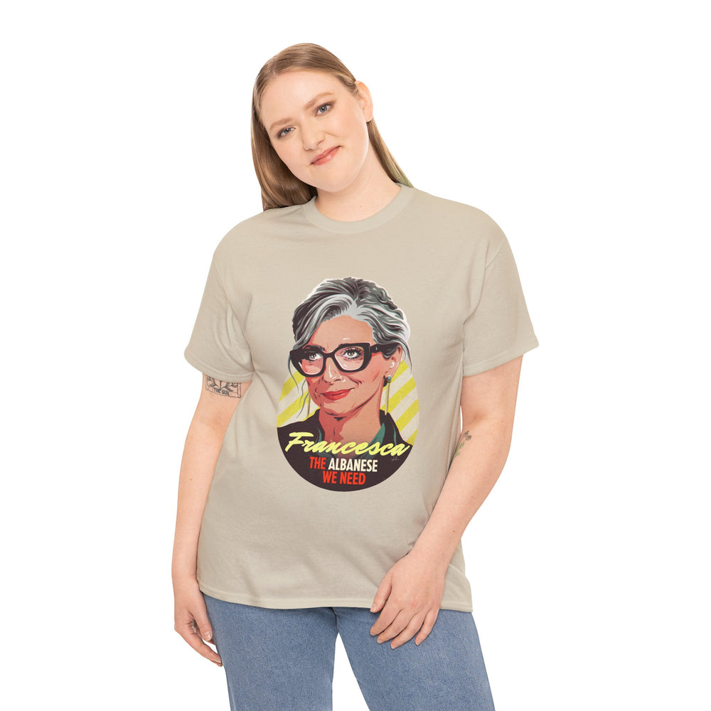 FRANCESCA ALBANESE [Australian-Printed] - Unisex Heavy Cotton Tee
