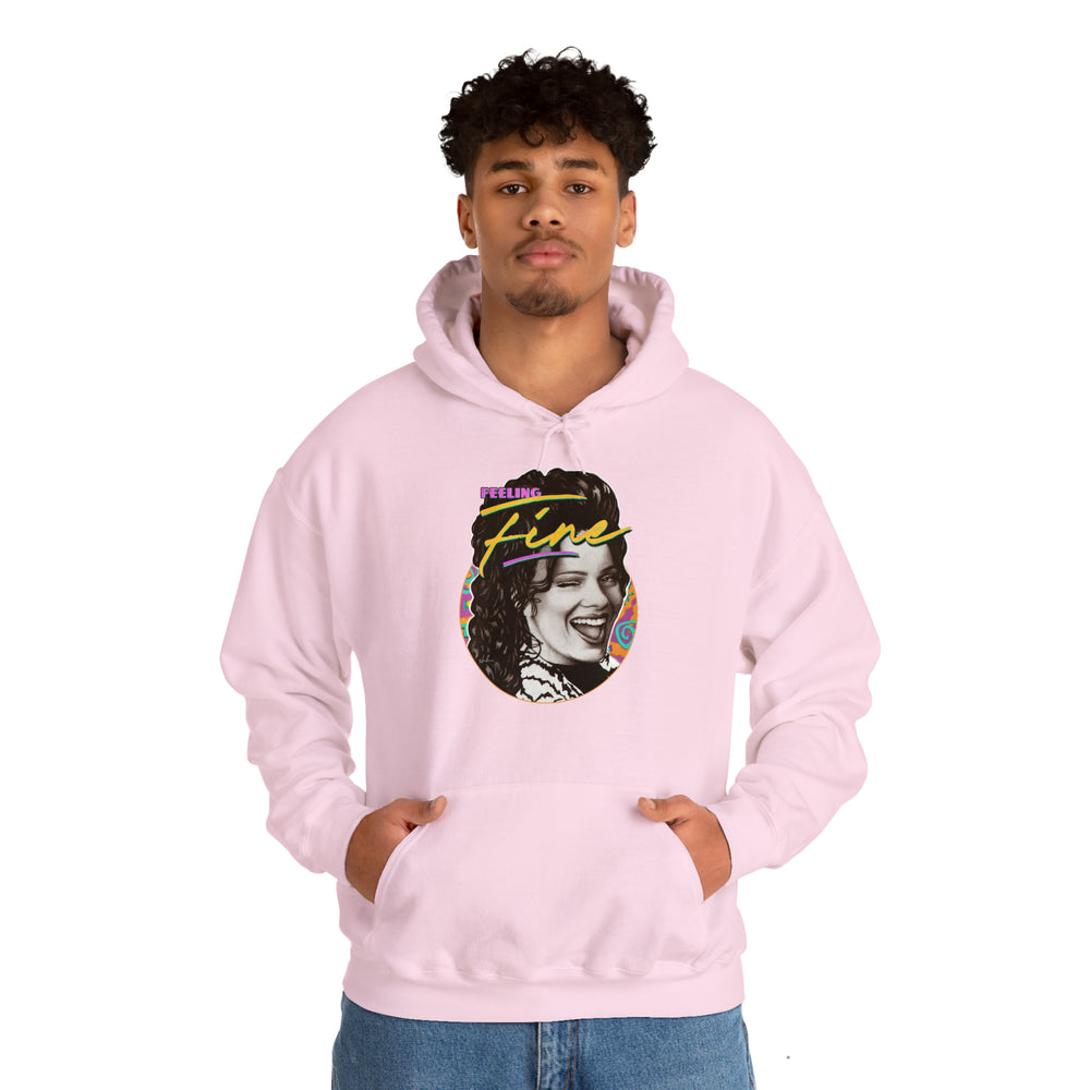 Feeling Fine [Australian-Printed] - Unisex Heavy Blend™ Hooded Sweatshirt