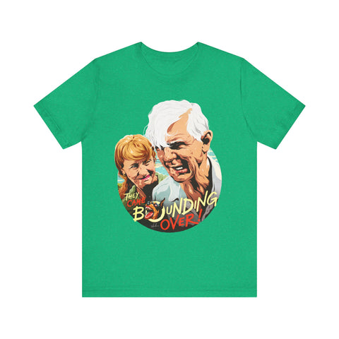 THEY CAME BOUNDING OVER! [UK-Printed] - Unisex Jersey Short Sleeve Tee