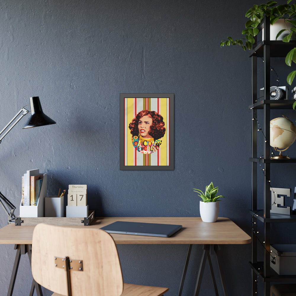 LaCroix, Sweetie! [Coloured-BG] - Framed Paper Posters