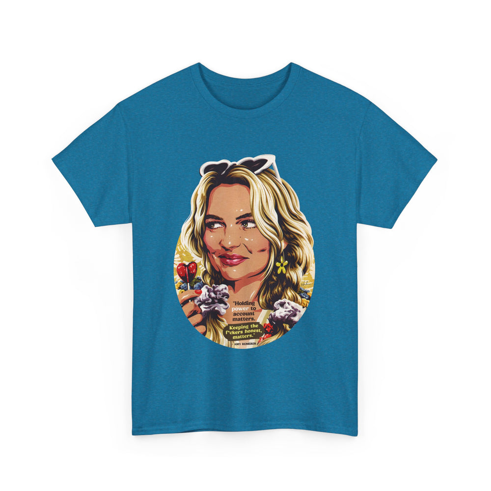 AMY - Website Version [Australian-Printed] - Unisex Heavy Cotton Tee