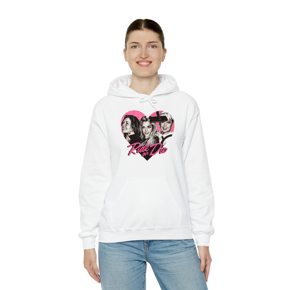 RIDE OR DIE [Australian-Printed] - Unisex Heavy Blend™ Hooded Sweatshirt