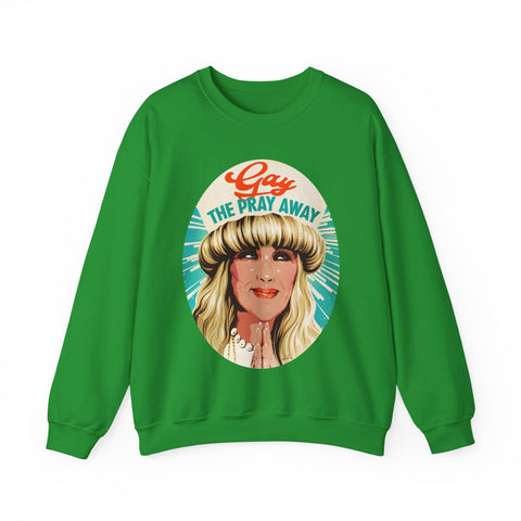 GAY THE PRAY AWAY [UK-Printed] - Unisex Heavy Blend™ Crewneck Sweatshirt
