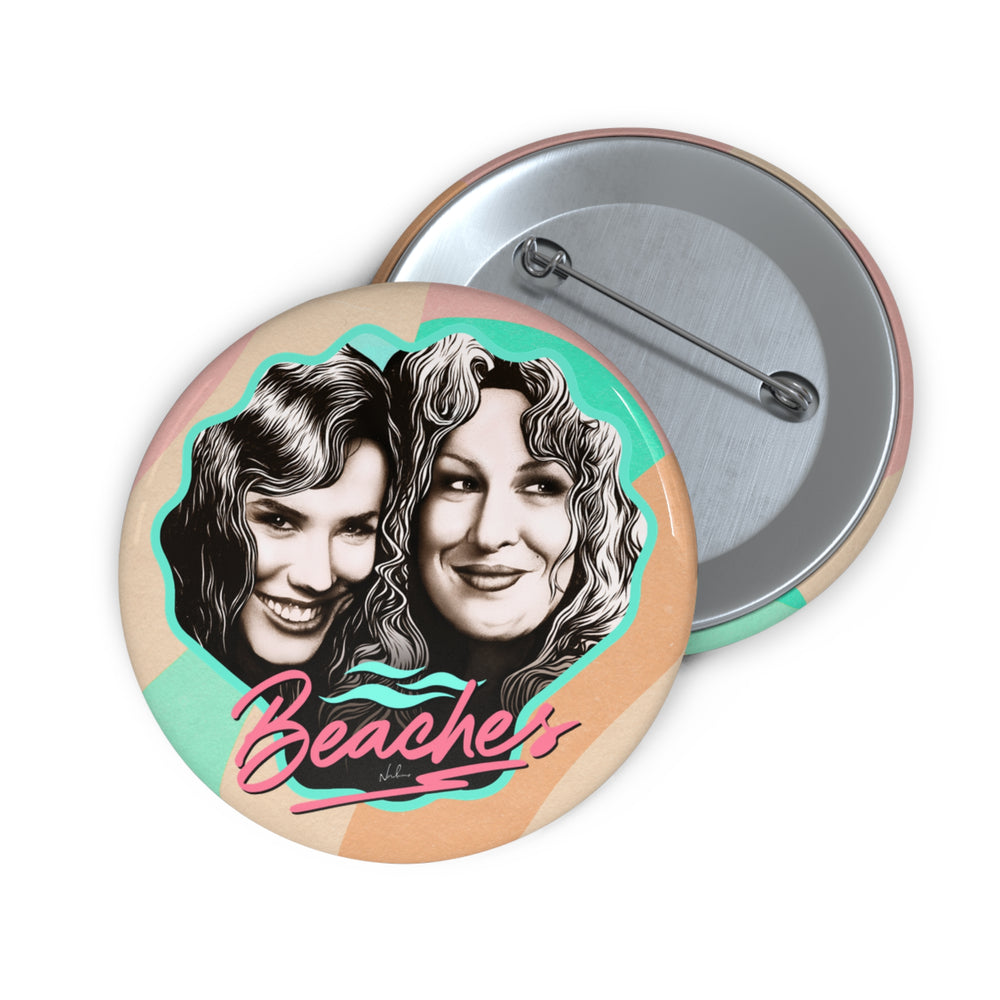 BEACHES - Custom Pin Buttons