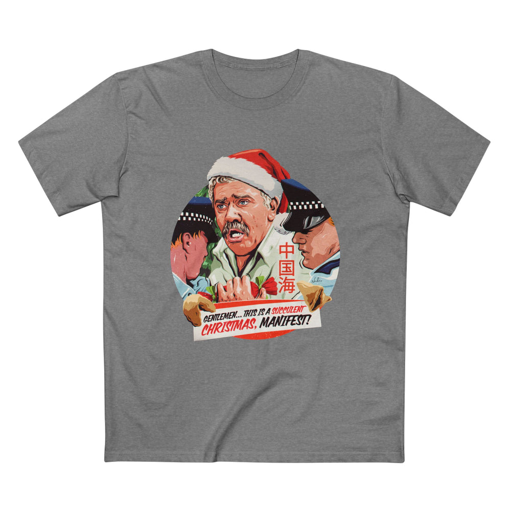 GENTLEMEN... THIS IS A SUCCULENT CHRISTMAS, MANIFEST! [Australian-Printed] Men's Staple Tee