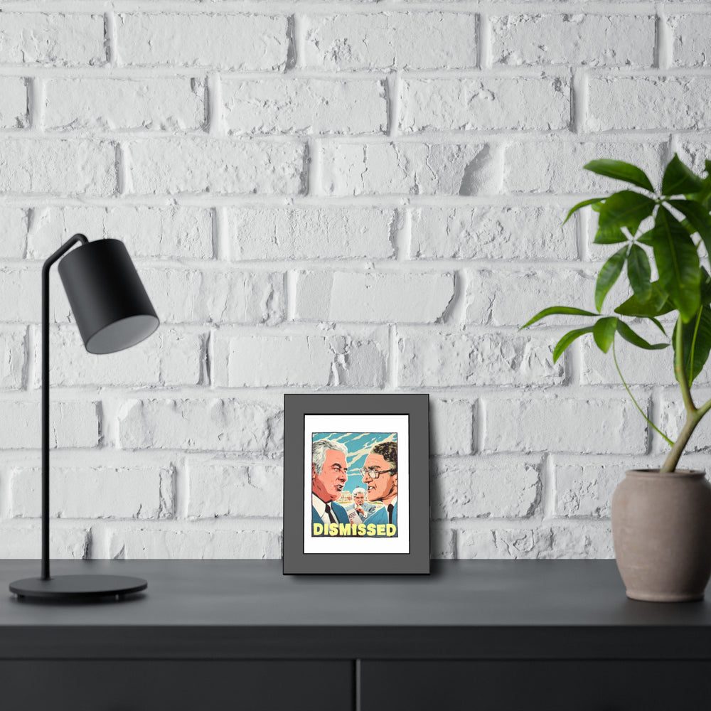 DISMISSED - Framed Paper Posters