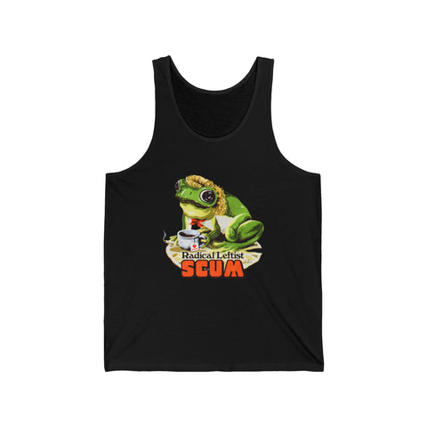 Radical Leftist Scum [US-Printed] - Unisex Jersey Tank
