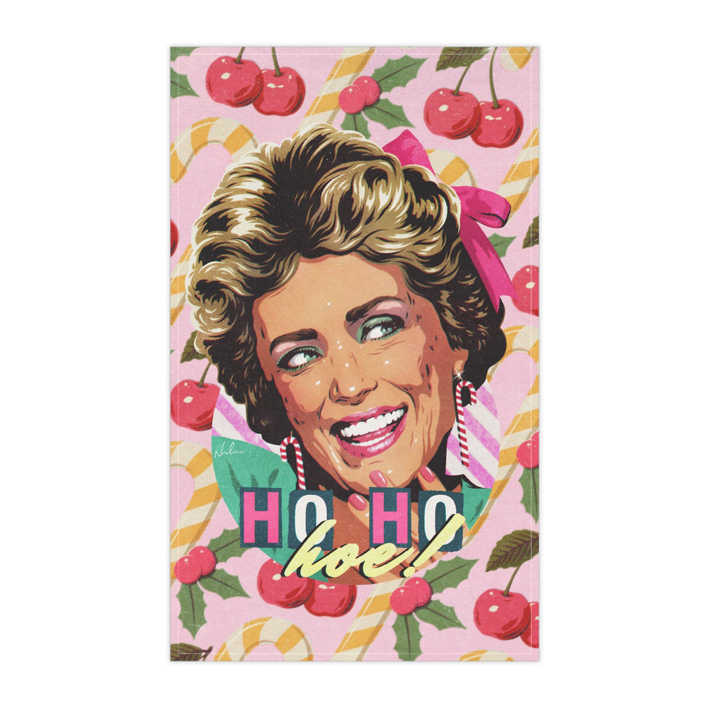 HO HO HOE! - Tea Towel