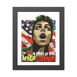 MAGA AGENDA - Framed Paper Posters