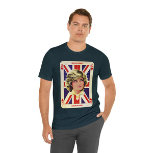 Queen Of Hearts [UK-Printed] - Unisex Jersey Short Sleeve Tee