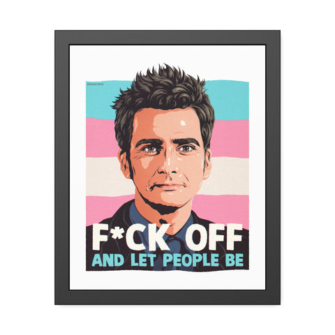 LET PEOPLE BE - Framed Paper Posters