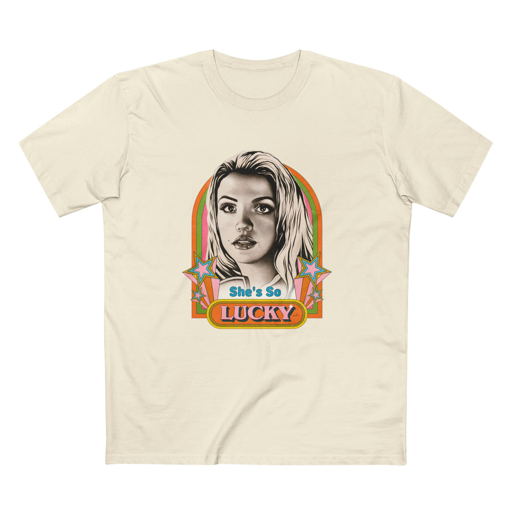 She's So Lucky [Australian-Printed] - Men's Staple Tee