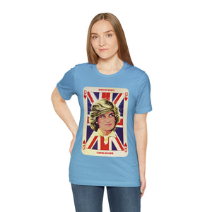 Queen Of Hearts [UK-Printed] - Unisex Jersey Short Sleeve Tee