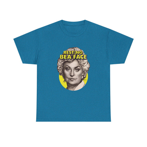 RESTING BEA FACE [Australian-Printed] - Unisex Heavy Cotton Tee
