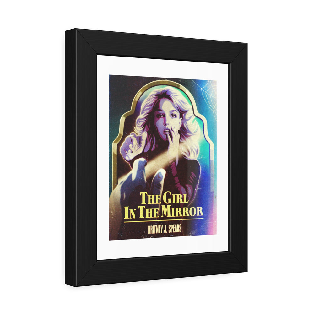 The Girl In The Mirror - Framed Paper Posters