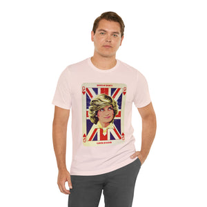 Queen Of Hearts [UK-Printed] - Unisex Jersey Short Sleeve Tee