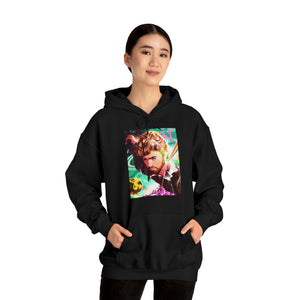 GALACTIC GEORGE [Australian-Printed] - Unisex Heavy Blend™ Hooded Sweatshirt