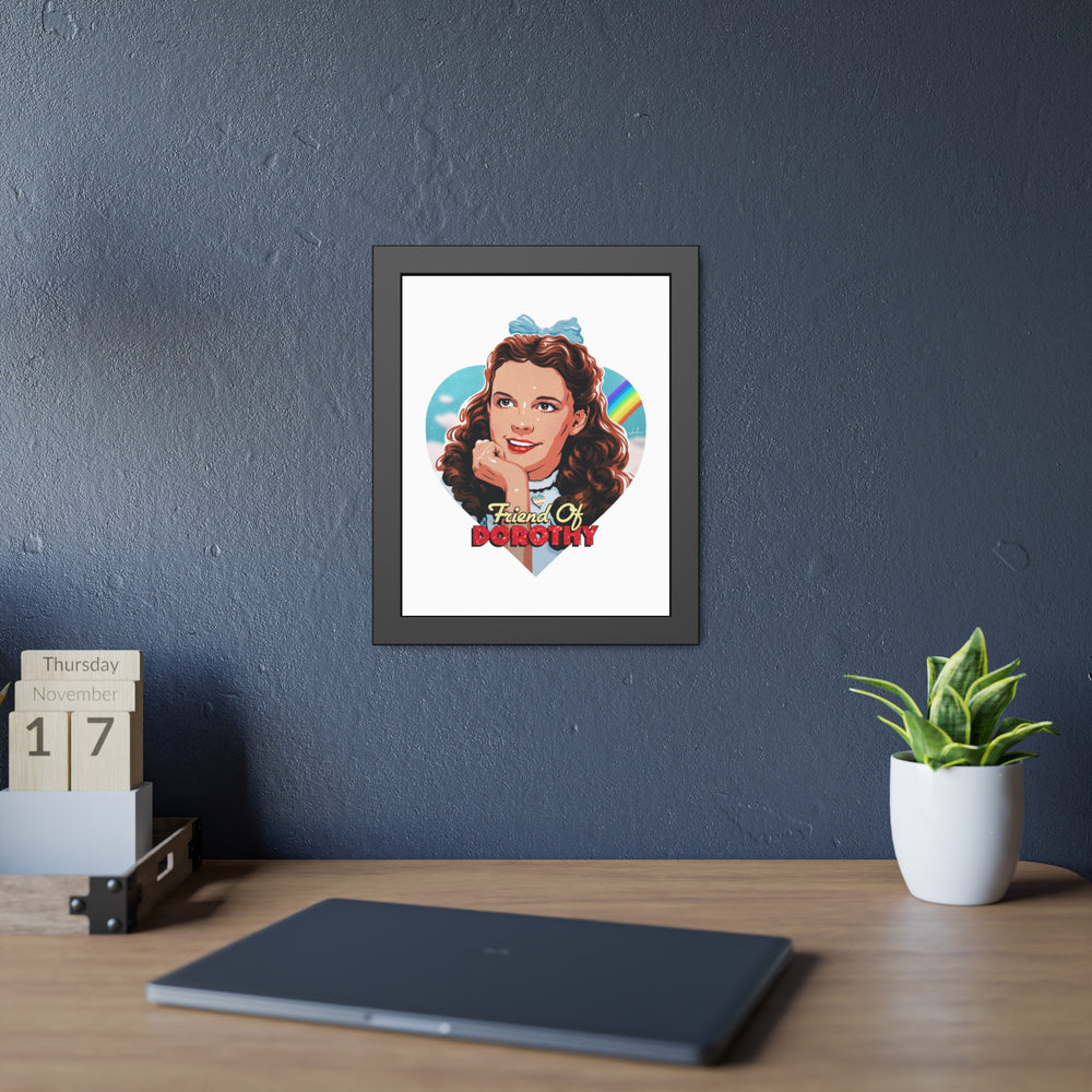 FRIEND OF DOROTHY [Coloured-BG] - Framed Paper Posters