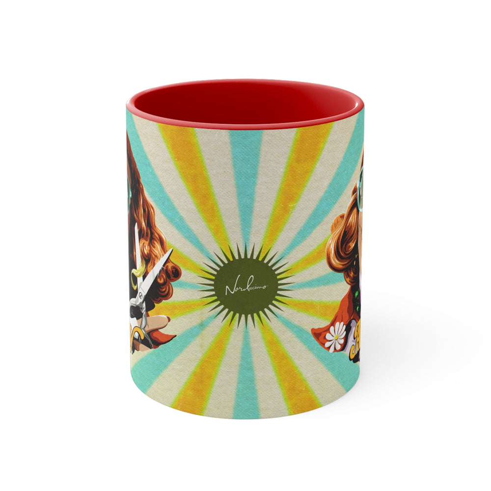 Aunty Has Arrived - 11oz Accent Mug (Australian Printed)