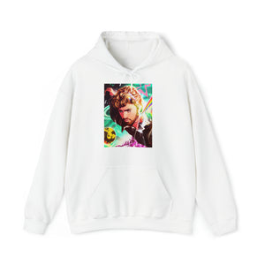 GALACTIC GEORGE [Australian-Printed] - Unisex Heavy Blend™ Hooded Sweatshirt