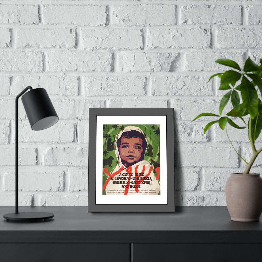 The Stranger Among Us - Framed Paper Posters