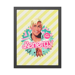 KENERGY [Coloured-BG] - Framed Paper Posters