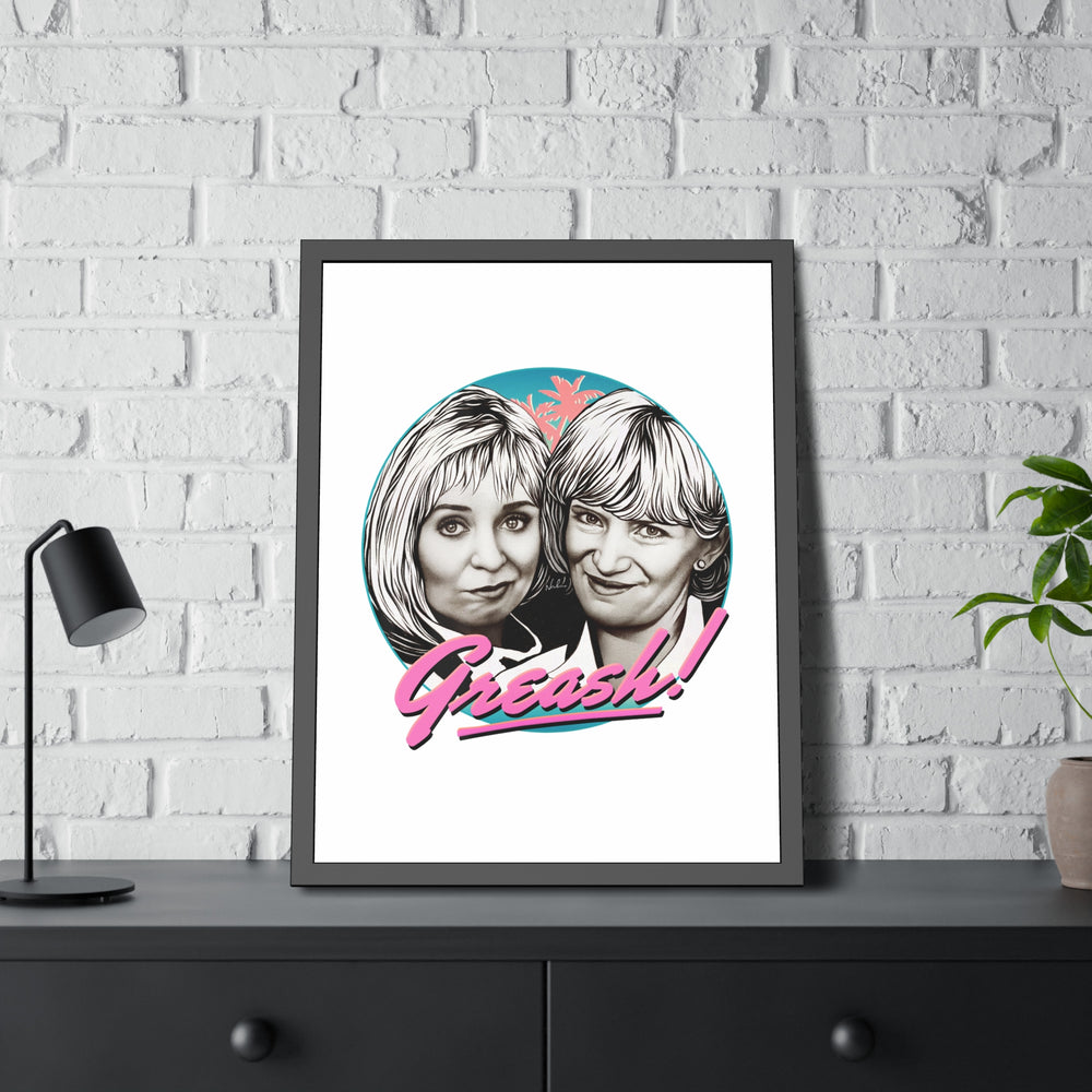 GREASH! - Framed Paper Posters