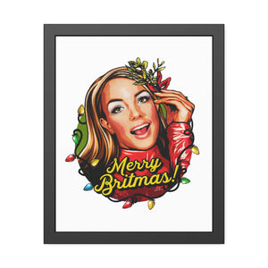 Merry Britmas! - Framed Paper Posters