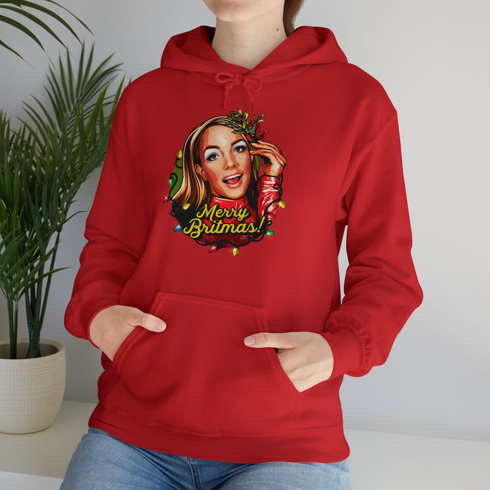 Merry Britmas! [Australian-Printed] - Unisex Heavy Blend™ Hooded Sweatshirt