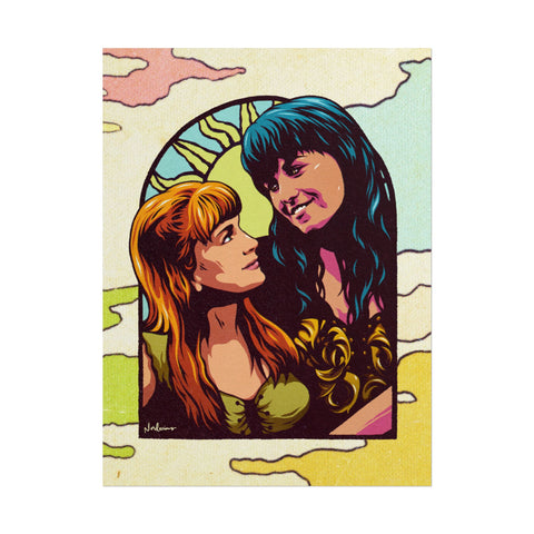 XENA X GABRIELLE [Coloured-BG]  - Rolled Posters