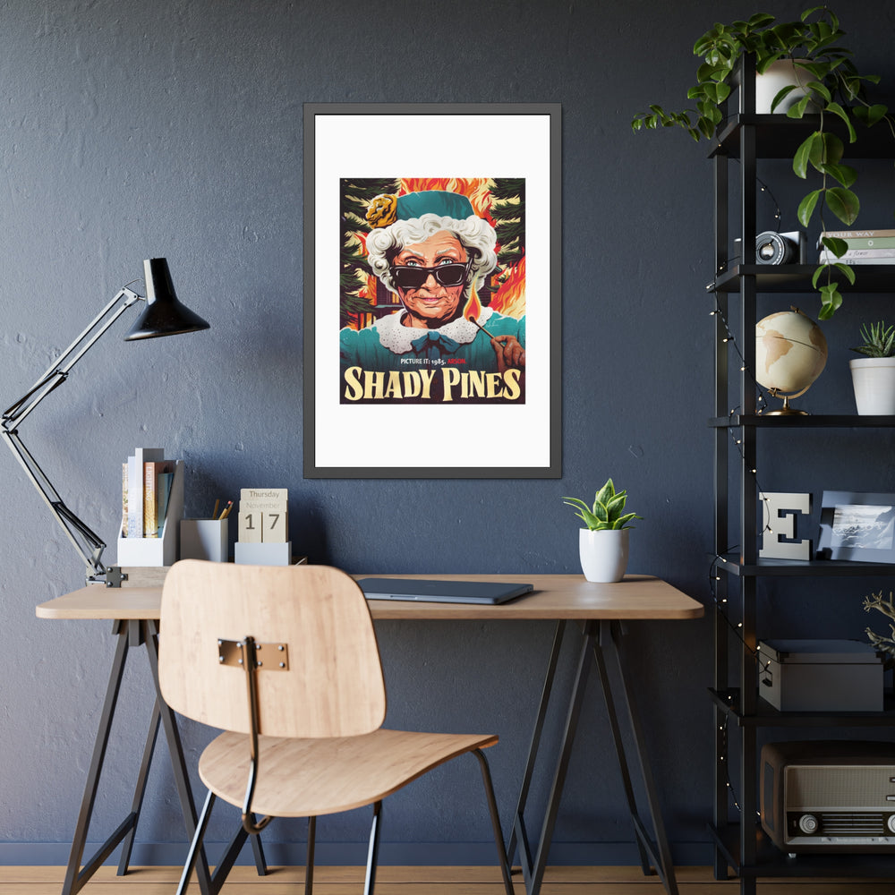 SHADY PINES - Framed Paper Posters