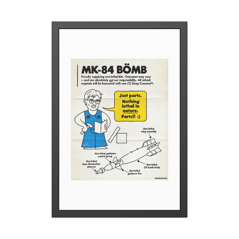 Nothing Lethal in Nature™ - Framed Paper Posters