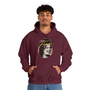 Feeling Fine [Australian-Printed] - Unisex Heavy Blend™ Hooded Sweatshirt