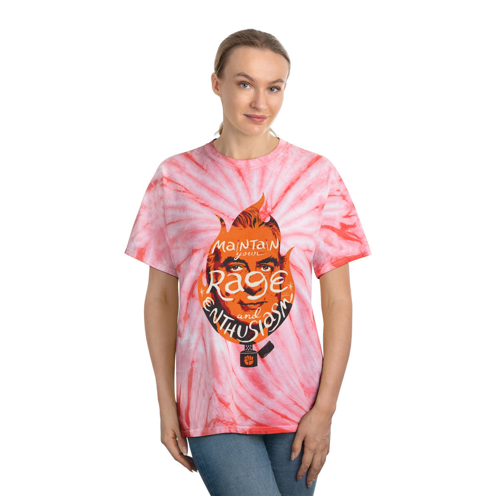 Maintain Your Rage And Enthusiasm [US-Printed] - Tie-Dye Tee, Cyclone
