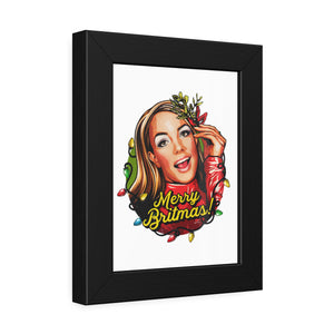 Merry Britmas! - Framed Paper Posters