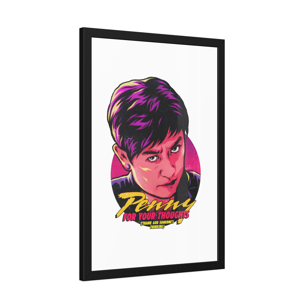 Penny For Your Thoughts - Framed Paper Posters