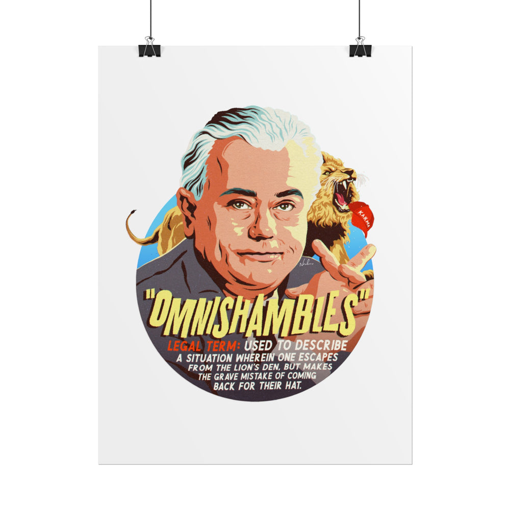 OMNISHAMBLES - Rolled Posters