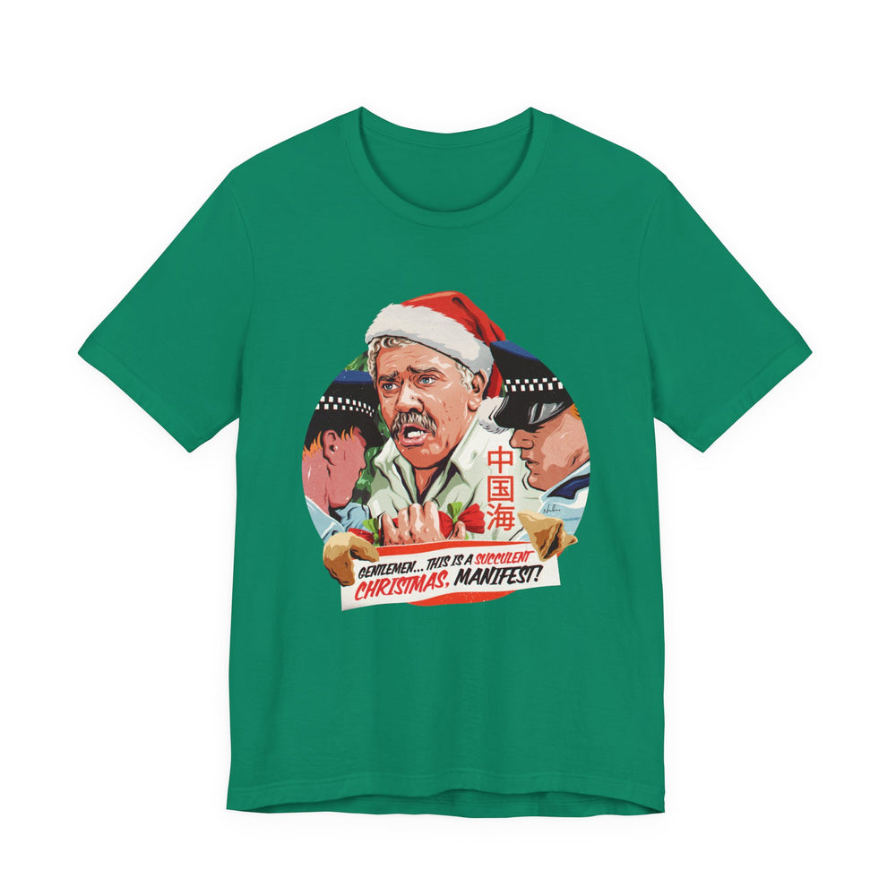 GENTLEMEN... THIS IS A SUCCULENT CHRISTMAS, MANIFEST! [US-Printed] - Unisex Jersey Short Sleeve Tee