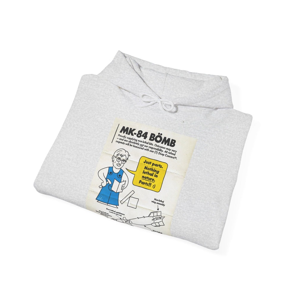 Nothing Lethal in Nature™ [Australian-Printed] - Unisex Heavy Blend™ Hooded Sweatshirt