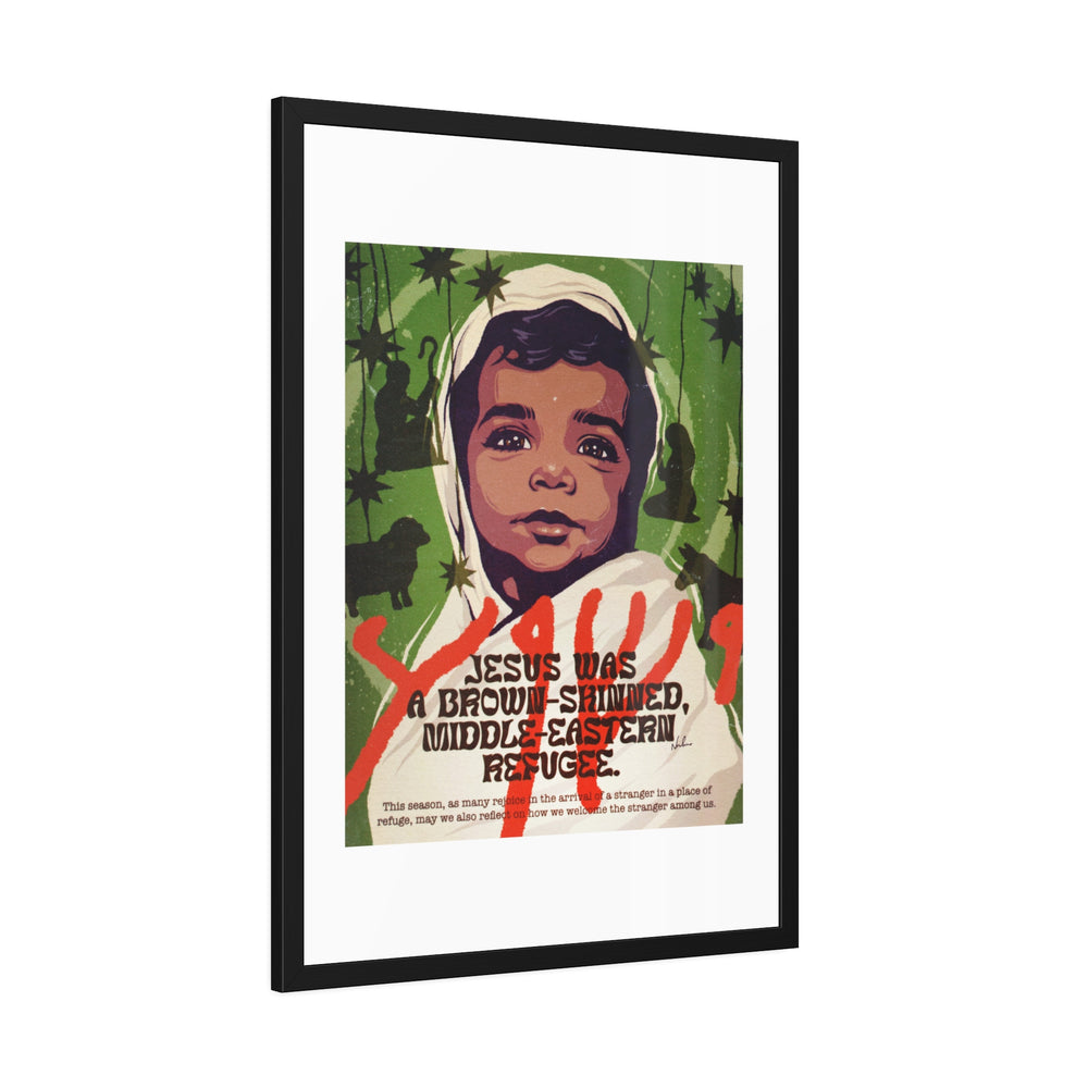 The Stranger Among Us - Framed Paper Posters