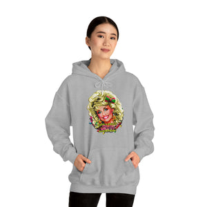 Have A Holly Dolly Christmas! [Australian-Printed] - Unisex Heavy Blend™ Hooded Sweatshirt