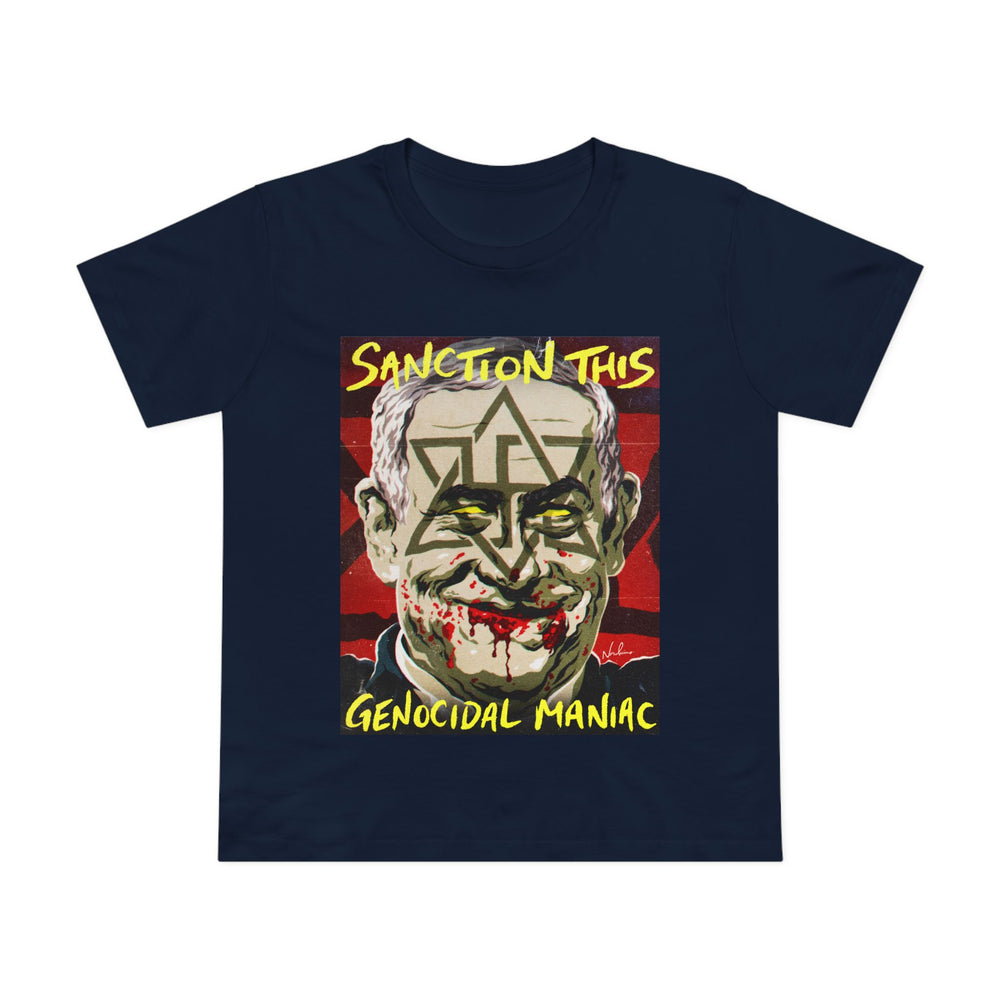 Sanction This Genocidal Maniac [Australian-Printed] - Women’s Maple Tee