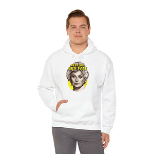 RESTING BEA FACE [Australian-Printed] - Unisex Heavy Blend™ Hooded Sweatshirt