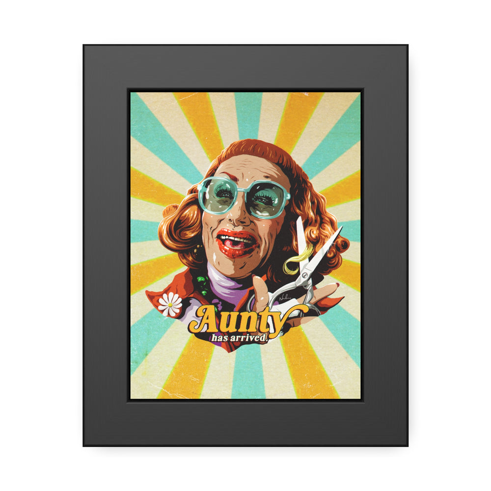 Aunty Has Arrived - Framed Paper Posters
