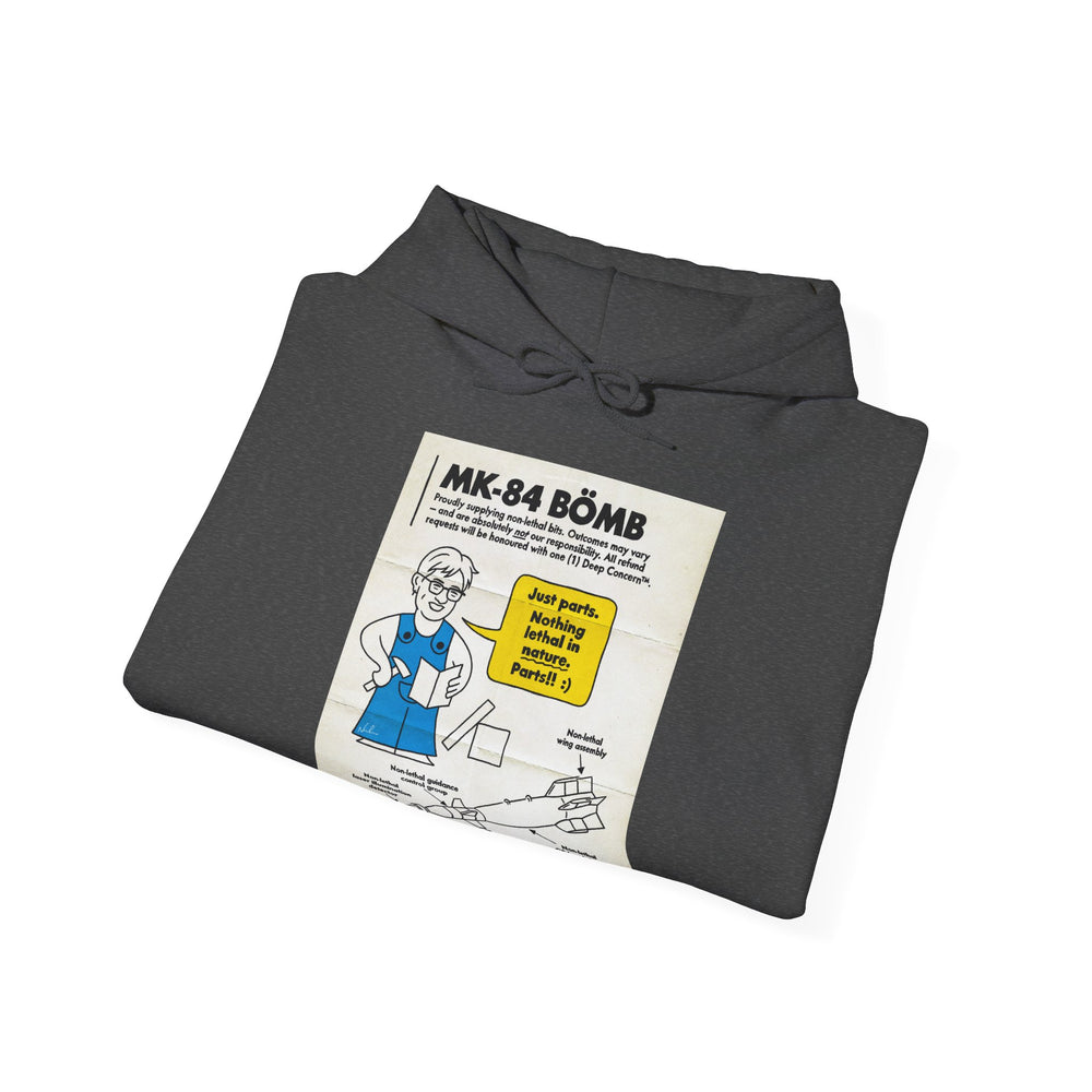 Nothing Lethal in Nature™ [Australian-Printed] - Unisex Heavy Blend™ Hooded Sweatshirt