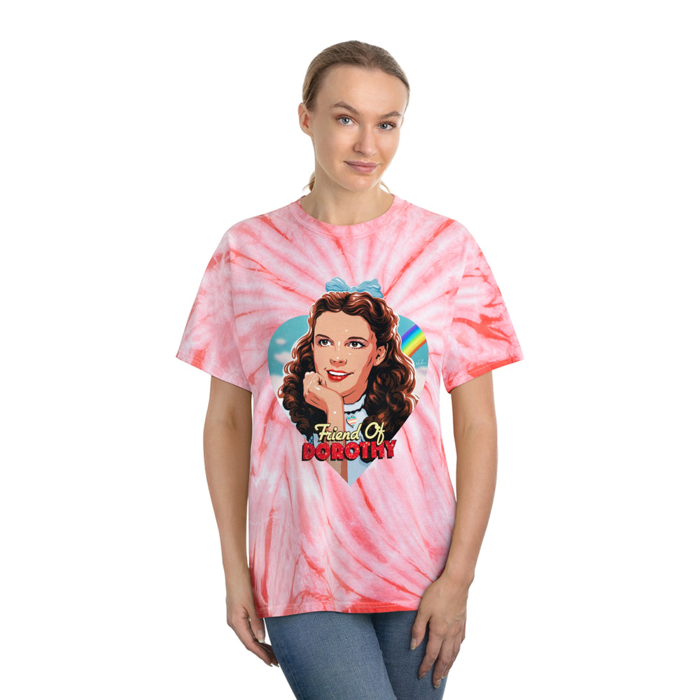 FRIEND OF DOROTHY - Tie-Dye Tee, Cyclone