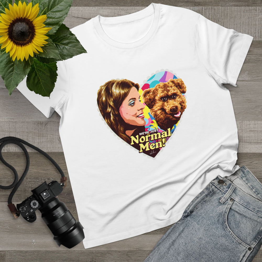 We're Just Normal Men [Australian-Printed] - Women’s Maple Tee