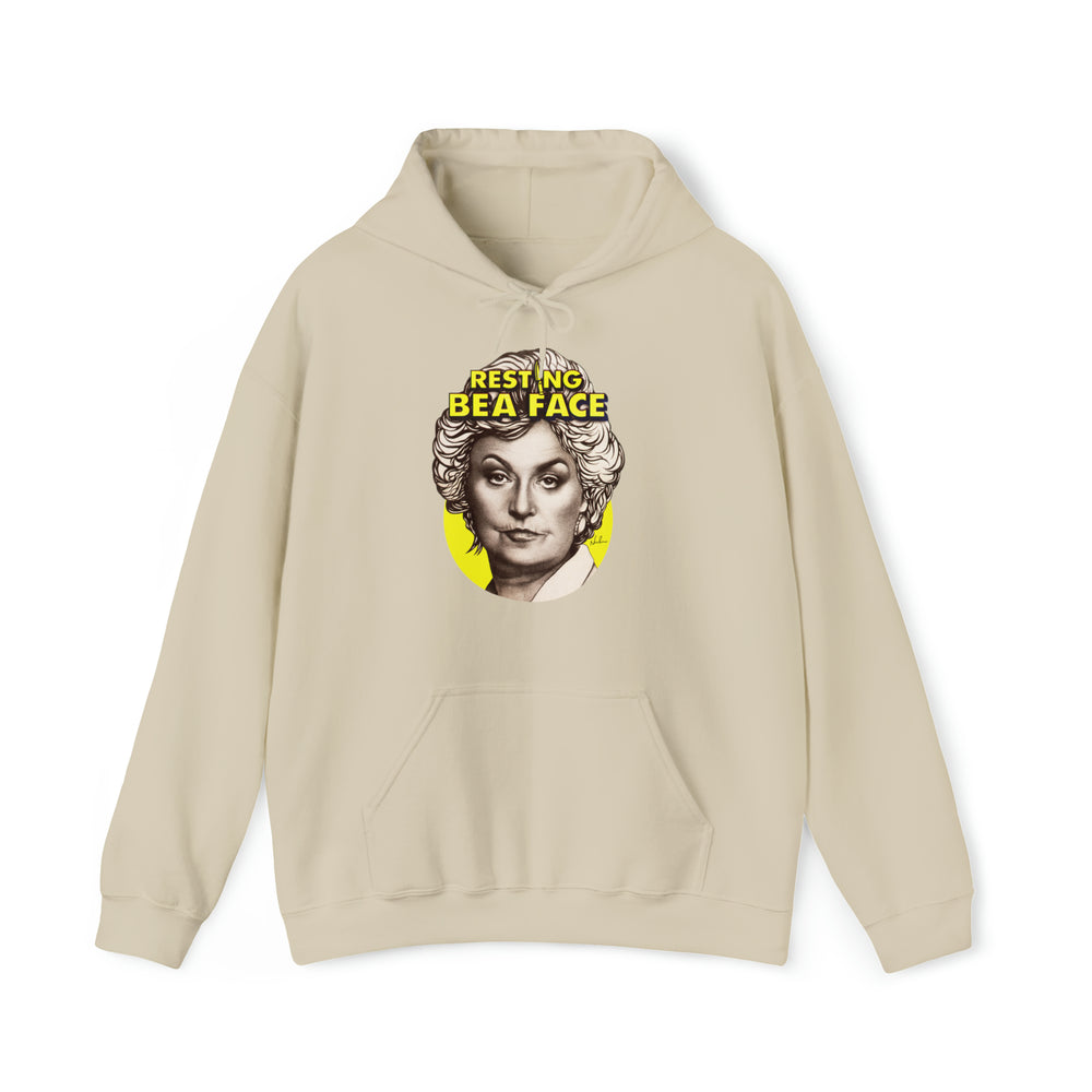 RESTING BEA FACE [Australian-Printed] - Unisex Heavy Blend™ Hooded Sweatshirt