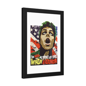 MAGA AGENDA - Framed Paper Posters