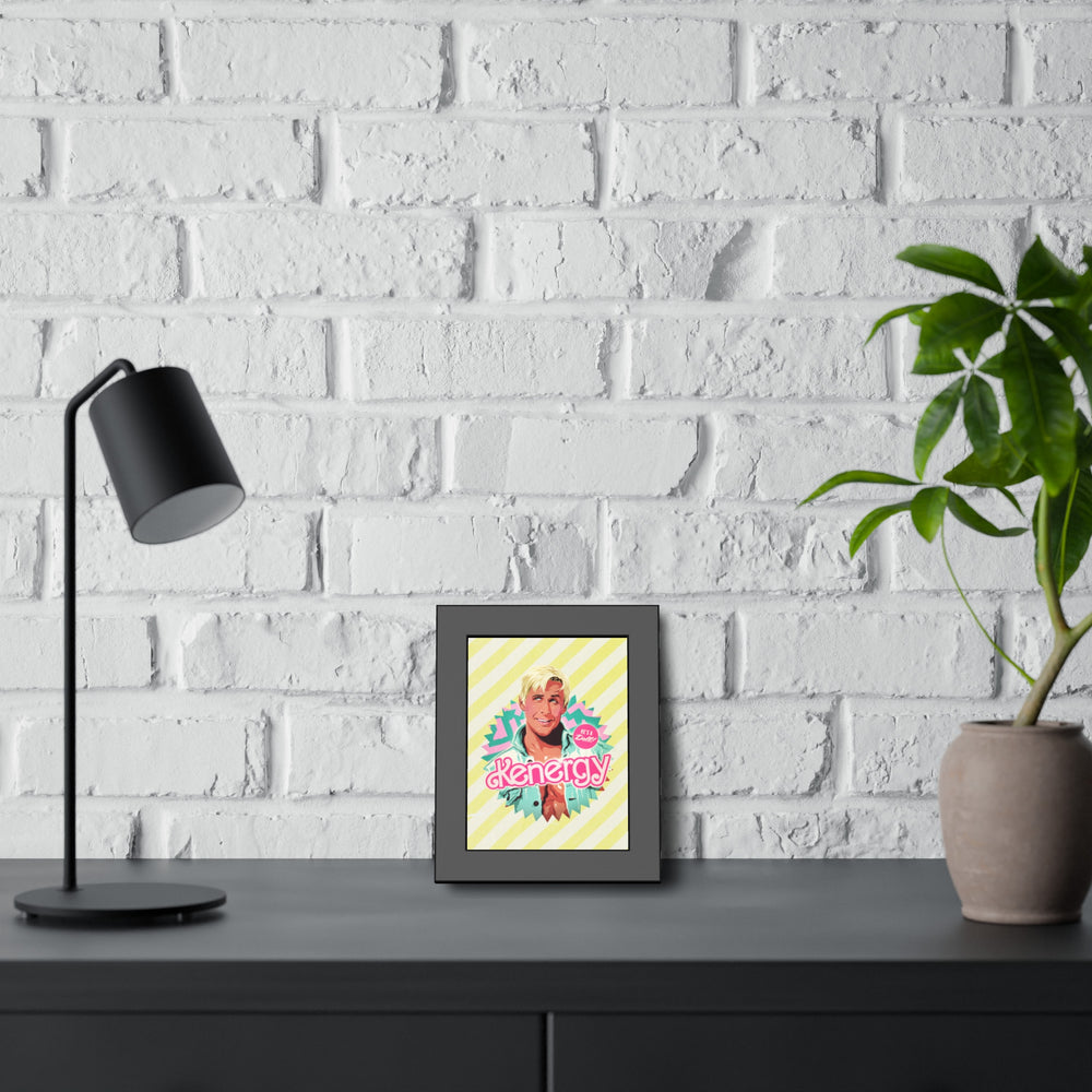 KENERGY [Coloured-BG] - Framed Paper Posters